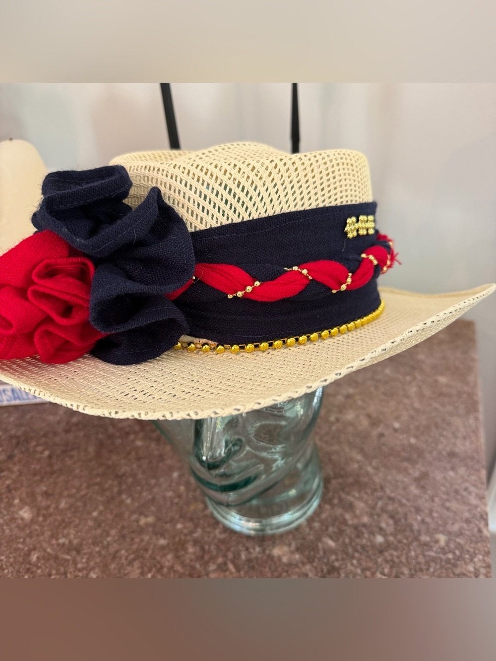 Par vel CowBoy Hat Women’s NWOT XL